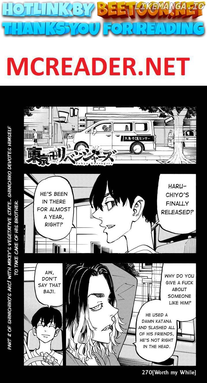 Tokyo Revengers, Chapter 270 image 01